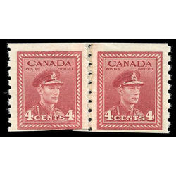 canada stamp 267re pa king george vi 1943