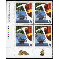 canada stamp 1721 oil rig 45 1998 PB LL