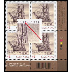 canada stamp 2026i fram 49 2004 PB LR