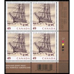 canada stamp 2026i fram 49 2004 PB LR