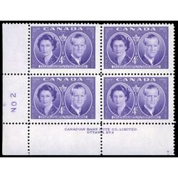 canada stamp 315 duchess and duke of edinburgh 4 1951 PB LL %232