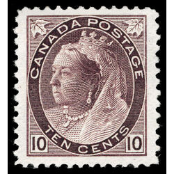 canada stamp 83 queen victoria 10 1898 M XF 033