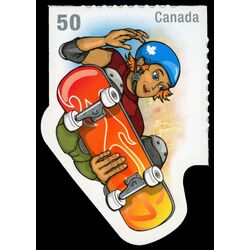 canada stamp 2121b skateboarding 50 2005