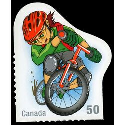 canada stamp 2121c mountain biking 50 2005