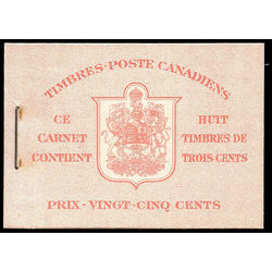 canada stamp complete booklets bk bk34c booklet 1942
