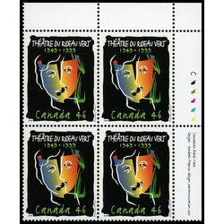 canada stamp 1769 the masks of tragedy and comedy with the profiles of the theatre s co founders superimposed 46 1999 PB UR