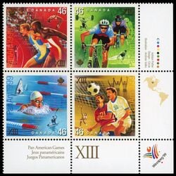 canada stamp 1804a pan american games 1999 PB LR