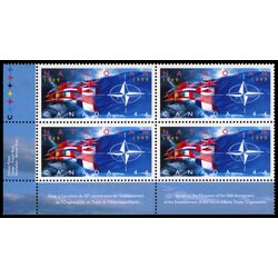 canada stamp 1809 nato flags 46 1999 PB LL
