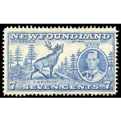newfoundland stamp 235v caribou 7 1937