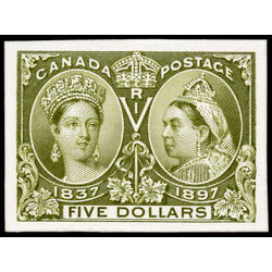 canada stamp 65p queen victoria diamond jubilee 5 1897