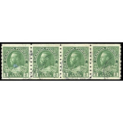 canada stamp 128iistrip king george v 1922