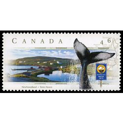 canada stamp 1783 discovery trail route 230n newfoundland 46 1999