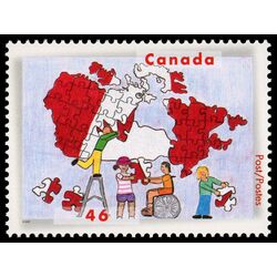 canada stamp 1861 building canada by christine weera 46 2000