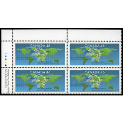 canada stamp 1806 upu emblem on world map 46 1999 PB UL