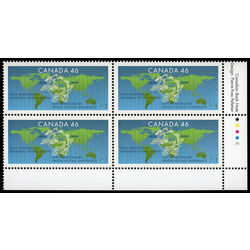 canada stamp 1806 upu emblem on world map 46 1999 PB LR
