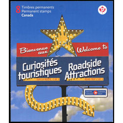 canada stamp bk booklets bk432 roadside attractions 2 2010