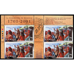canada stamp 1915 great peace negotiations 47 2001 PB UL