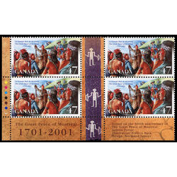 canada stamp 1915 great peace negotiations 47 2001 PB LL