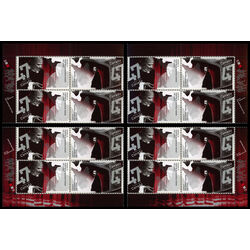canada stamp 1920a theatres 2001 PB SET