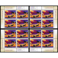 canada stamp 1922 sleigh ride in an urban landscape 47 2001 PB SET