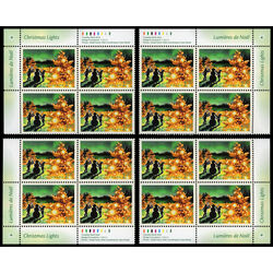 canada stamp 1924 building a snowman in the country 1 05 2001 PB SET