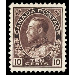 canada stamp 116 king george v 10 1912 M XFNG 019