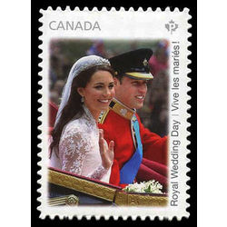 canada stamp 2478 duke and duchess of cambridge 2011