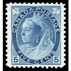 canada stamp 79 queen victoria 5 1899 M VF 023
