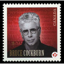 canada stamp 2483a bruce cockburn 1945 2011