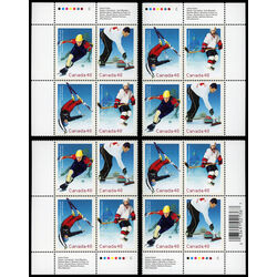 canada stamp 1939a 2002 olympic winter games 2002 PB SET