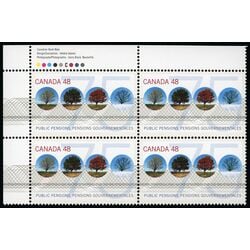 canada stamp 1959 a tree depicted in 4 seasons 48 2002 PB UL