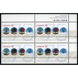 canada stamp 1959 a tree depicted in 4 seasons 48 2002 PB UR