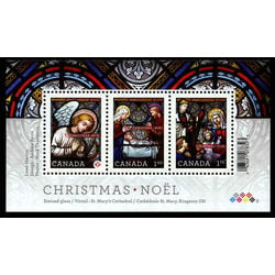 canada stamp 2490 christmas stained glass 2011