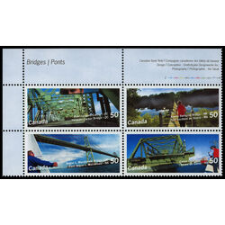canada stamp 2103a canadian bridges 2005 PB UL