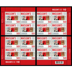 canada stamp 2104 magazine covers 50 2005 PB SET