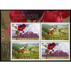 canada stamp 2106a biosphere reserves 2005 PB UL