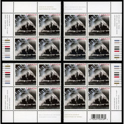 canada stamp 2118 oscar peterson 1925 2007 and keyboard 50 2005 PB SET