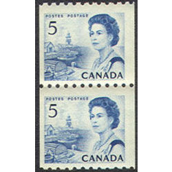 canada stamp 468i pair queen elizabeth ii 1967