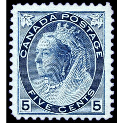canada stamp 79 queen victoria 5 1899 M VF 026