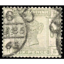 great britain stamp 105 queen victoria 6p 1884 U F 018