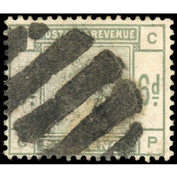 great britain stamp 105 queen victoria 6p 1884 U VG 021