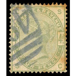 great britain stamp 103 queen victoria 1884 U VF 009