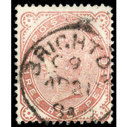 great britain stamp 80 queen victoria 1880 U F 002