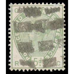 great britain stamp 104 queen victoria 5p 1884 U VG 008