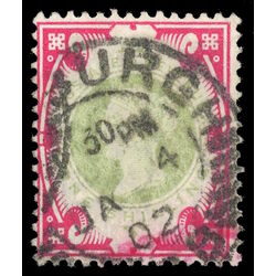 great britain stamp 126 queen victoria 1 sh 1900 U VF 019