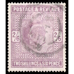great britain stamp 139 king edward vii 1902 U VF 015