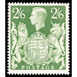great britain stamp 249a king george vi and royal arms 1942