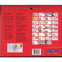 2003 collection canada official first day covers