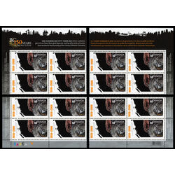 canada stamp 2283 map of bc panning for gold 52 2008 PB SET