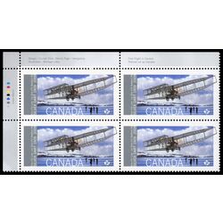 canada stamp 2317 silver dart s maiden flight p 2009 PB UL